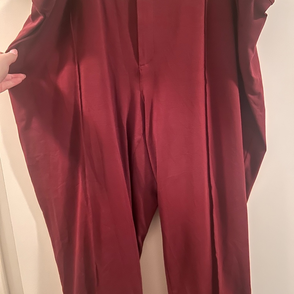Women’s Lands' End Starfish High Rise Pintuck Ankle Pant